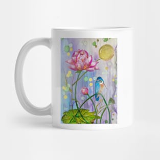 Kingfisher moon Mug